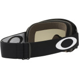 Masque Oakley XS O Frame MX Sand Jet Black écran Dark Grey + transparent