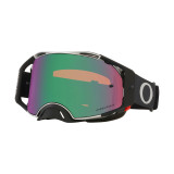 Masque Oakley Airbrake MX - Tuff Blocks Black Gunmetal écran Prizm MX Jade