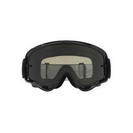 Masque Oakley O Frame MX Jet Black écran Dark Grey | Oxmoto