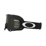 Masque Oakley O Frame MX Jet Black écran Dark Grey | Oxmoto