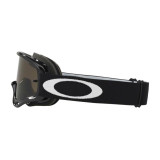 Masque Oakley O Frame MX Jet Black écran Dark Grey | Oxmoto