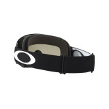 Masque Oakley O Frame MX Jet Black écran Dark Grey | Oxmoto