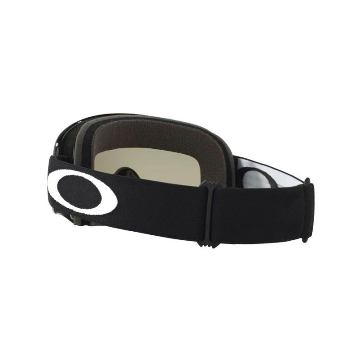 Masque Oakley O Frame MX Jet Black écran Dark Grey | Oxmoto