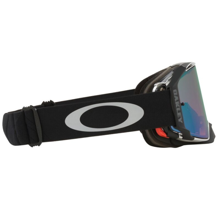 Masque Oakley Airbrake MX - Tuff Blocks Black Gunmetal écran Prizm MX Jade
