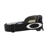 Masque Oakley O Frame MX Jet Black écran Dark Grey | Oxmoto