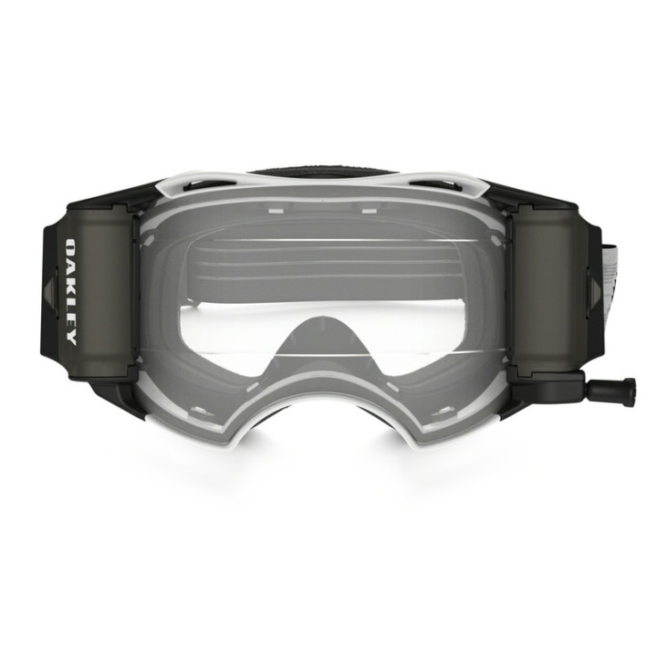 Masque Oakley Airbrake MX Race-Ready Roll-Off Matte White Speed écran transparent