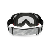 Masque Oakley Airbrake MX Race-Ready Roll-Off Matte White Speed écran transparent