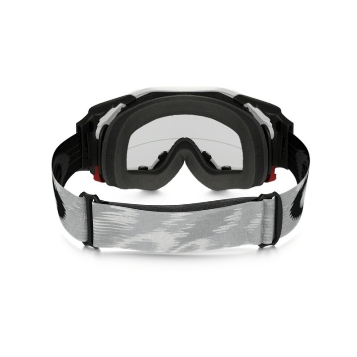 Masque Oakley Airbrake MX Race-Ready Roll-Off Matte White Speed écran transparent