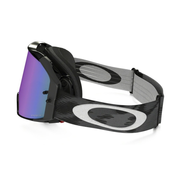Masque Oakley Airbrake MX Jet Black écran Prizm MX Jade Iridium