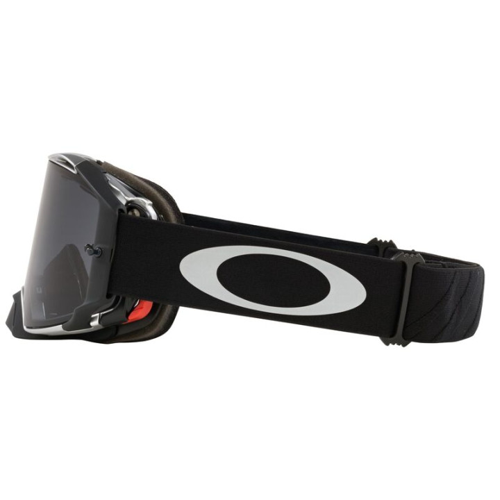 Masque Oakley Airbrake MX - Tuff Blocks Black Gunmetal écran Dark Grey