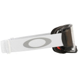 Masque Oakley Airbrake MX - Tuff Blocks White écran Race-Ready Roll-Off clair