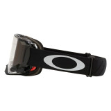 Masque Oakley Airbrake MX - Tuff Blocks Black Gunmetal écran Race-Ready Roll-Off clair