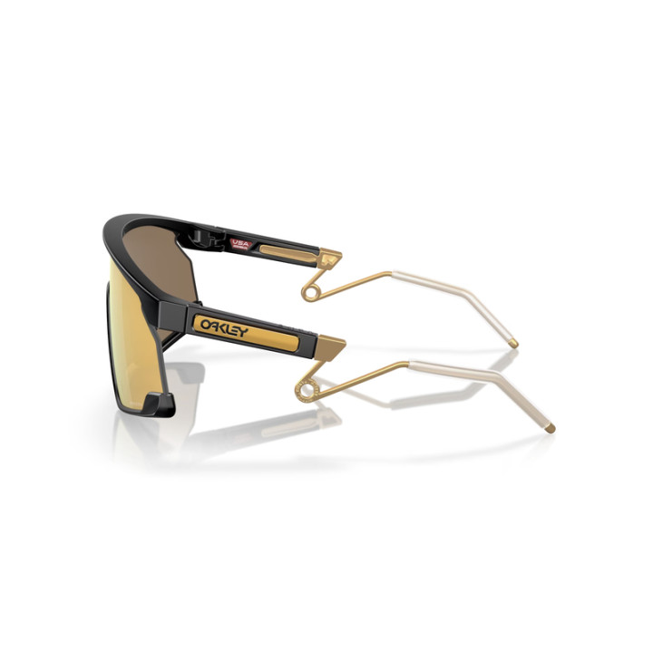 Lunettes de soleil Oakley BXTR Metal Matte Black - verres Prizm 24K