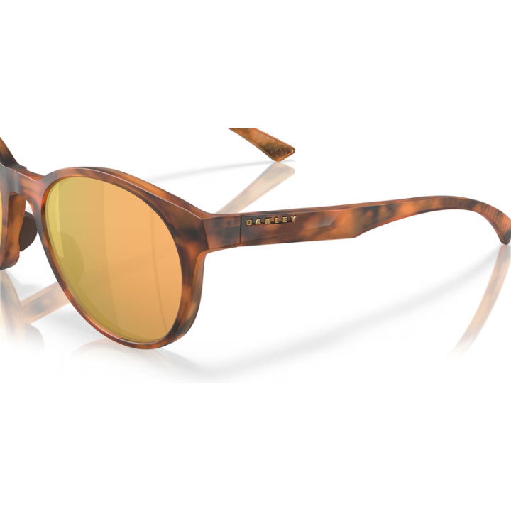 Lunettes de soleil Oakley Spindrift Prizm Matte Ginger Tortoise - verres Prizm Rose Gold