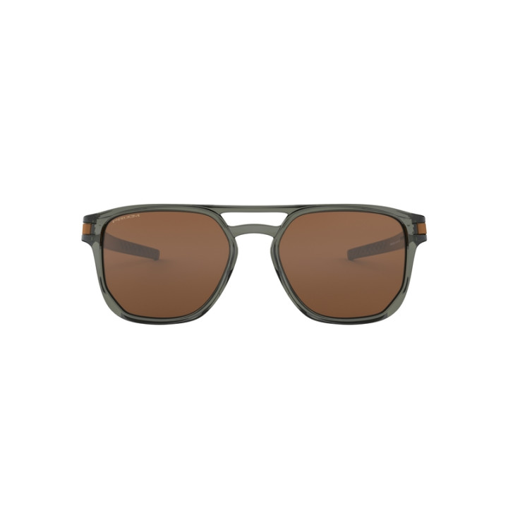 Lunettes de soleil Oakley Latch Beta - verres Prizm Tungsten, monture Olive Ink