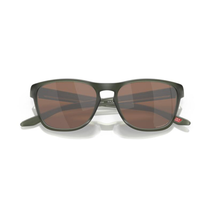 Lunettes de soleil Oakley Manorburn - verres Prizm Tungsten Polarized, monture Matte Olive Ink