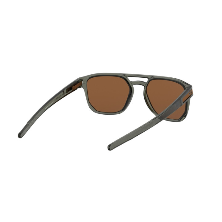 Lunettes de soleil Oakley Latch Beta - verres Prizm Tungsten, monture Olive Ink