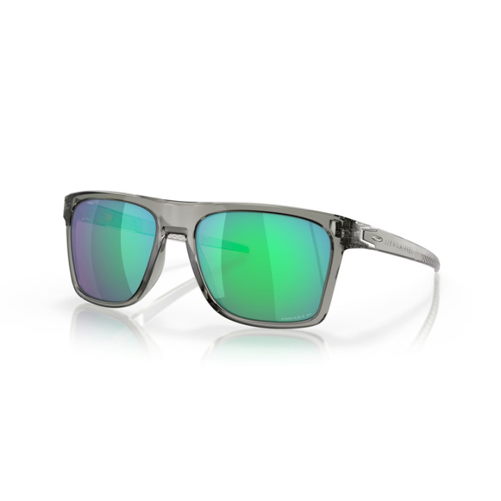 Lunettes de soleil Oakley Leffingwell Grey Ink - verres Prizm Jade Polarized