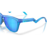 Lunettes de soleil Oakley Frogskins™ Hybrid Fabio Quartararo Signature Series Matte Acid Blue - verres Prizm Sapphire
