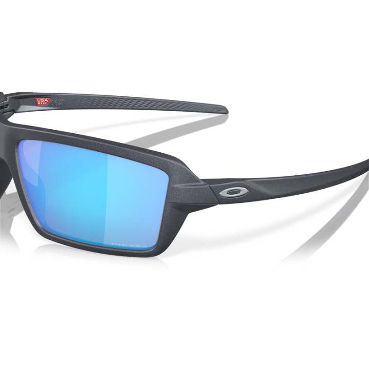 Lunettes de soleil Oakley Cables Blue Steel - verres Prizm Sapphire