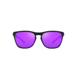 Lunettes de soleil Oakley Manorburn - verres Prizm Violet, monture Matte Black