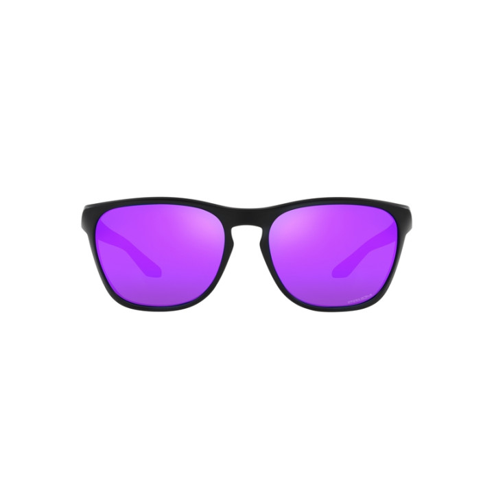 Lunettes de soleil Oakley Manorburn - verres Prizm Violet, monture Matte Black