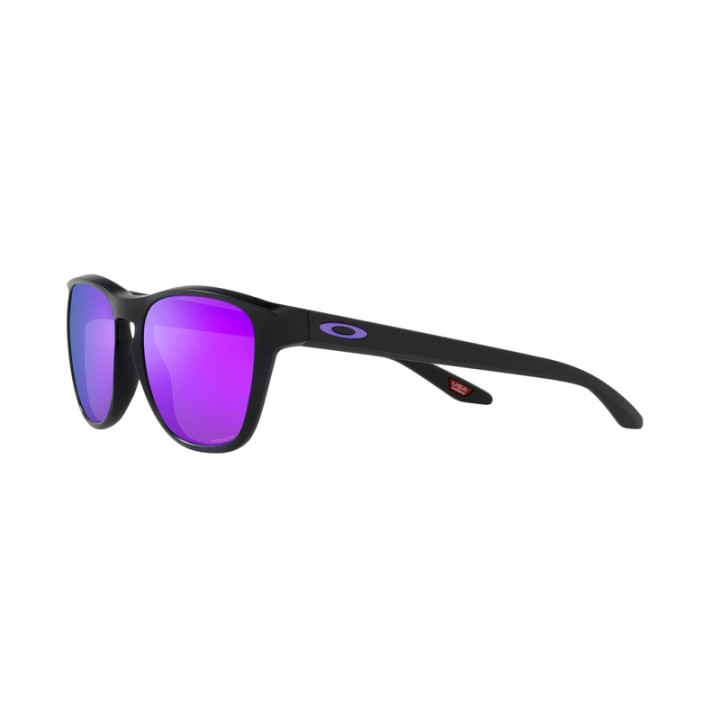Lunettes de soleil Oakley Manorburn - verres Prizm Violet, monture Matte Black