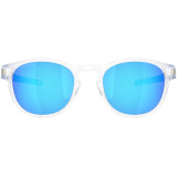 Lunettes de soleil Oakley Latch Matte Clear - verres Prizm Sapphire