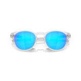 Lunettes de soleil Oakley Latch Matte Clear - verres Prizm Sapphire Polarized