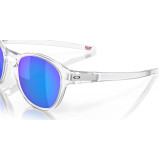 Lunettes de soleil Oakley Latch Matte Clear - verres Prizm Sapphire Polarized