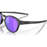 Lunettes de soleil Oakley Latch Matte Black - verres Prizm Violet
