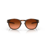 Lunettes de soleil Oakley Latch Verres Prizm Brown Gradient - Monture Matte Brown Tortoise