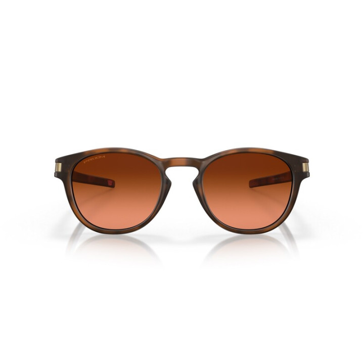 Lunettes de soleil Oakley Latch Verres Prizm Brown Gradient - Monture Matte Brown Tortoise