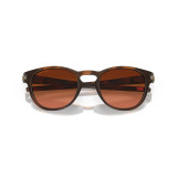 Lunettes de soleil Oakley Latch Verres Prizm Brown Gradient - Monture Matte Brown Tortoise