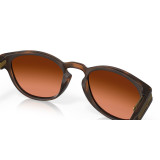 Lunettes de soleil Oakley Latch Verres Prizm Brown Gradient - Monture Matte Brown Tortoise