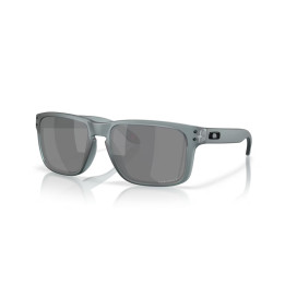 Lunettes de soleil Oakley Holbrook Matte Crystal Black - verres Prizm Black Polarized