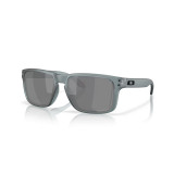 Lunettes de soleil Oakley Holbrook Matte Crystal Black - verres Prizm Black Polarized