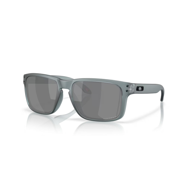 Lunettes de soleil Oakley Holbrook Matte Crystal Black - verres Prizm Black Polarized