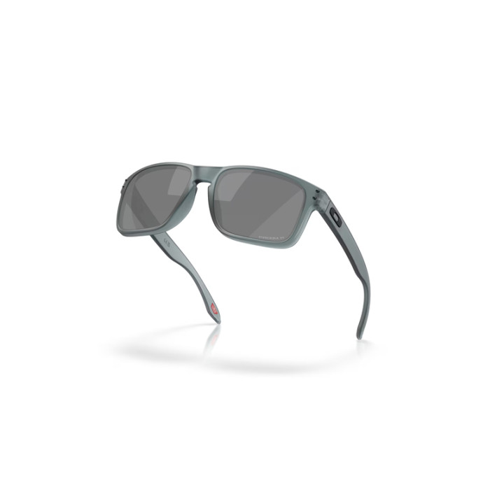 Lunettes de soleil Oakley Holbrook Matte Crystal Black - verres Prizm Black Polarized