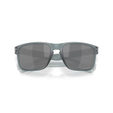 Lunettes de soleil Oakley Holbrook Matte Crystal Black - verres Prizm Black Polarized