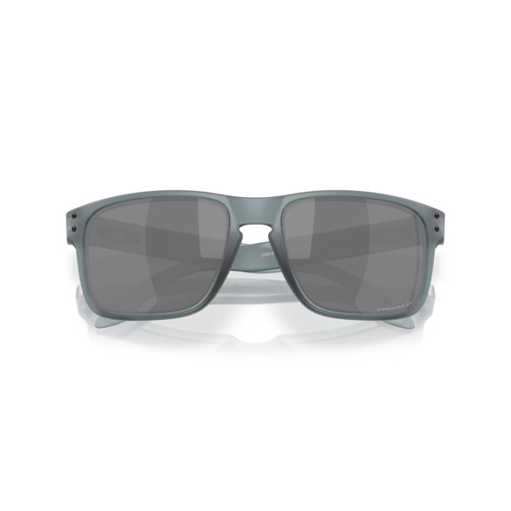 Lunettes de soleil Oakley Holbrook Matte Crystal Black - verres Prizm Black Polarized