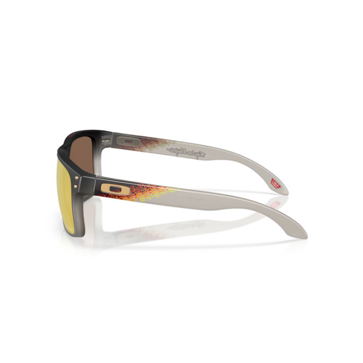 Lunettes de soleil Oakley Holbrook Troy Lee Designs Series Black Fade - verres Prizm 24K Polarized