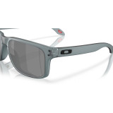 Lunettes de soleil Oakley Holbrook Matte Crystal Black - verres Prizm Black Polarized