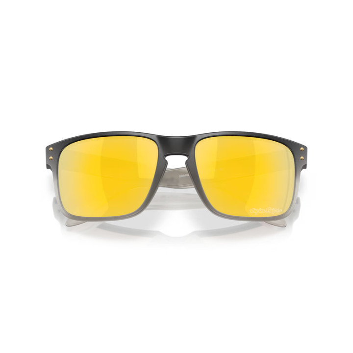Lunettes de soleil Oakley Holbrook Troy Lee Designs Series Black Fade - verres Prizm 24K Polarized