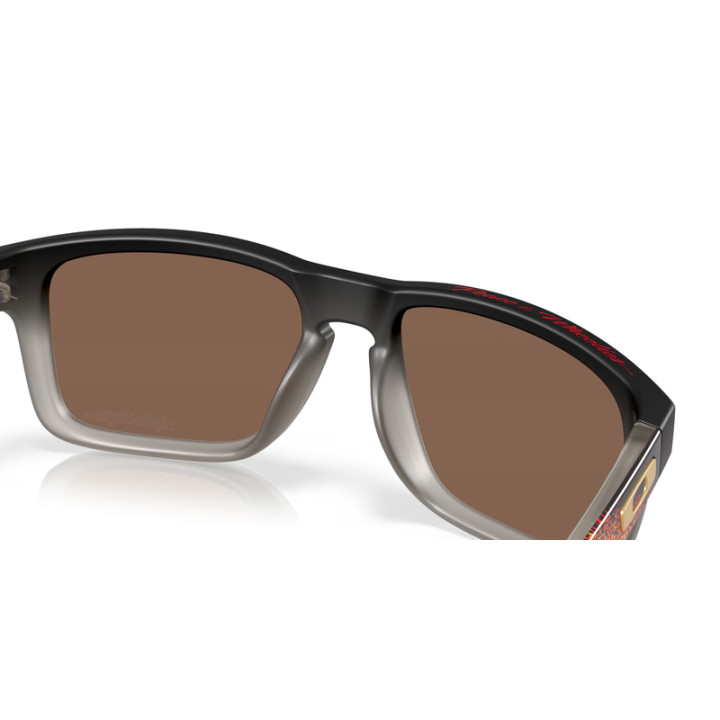 Lunettes de soleil Oakley Holbrook Troy Lee Designs Series Black Fade - verres Prizm 24K Polarized