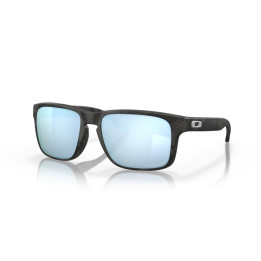 Lunettes de soleil Oakley Holbrook Matte Black Camo - verres Prizm Deep Water Polarized