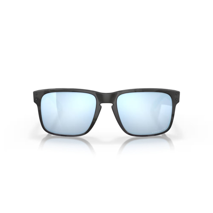 Lunettes de soleil Oakley Holbrook Matte Black Camo - verres Prizm Deep Water Polarized