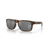 Lunettes de soleil Oakley Holbrook Verres Prizm Black - Monture Matte Brown Tortoise