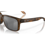 Lunettes de soleil Oakley Holbrook Verres Prizm Black - Monture Matte Brown Tortoise