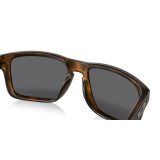 Lunettes de soleil Oakley Holbrook Verres Prizm Black - Monture Matte Brown Tortoise